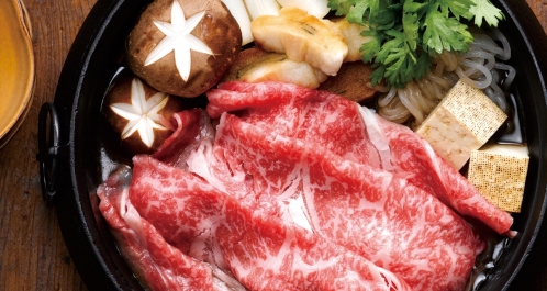 ［商品名］いづつ屋牛ロース・モモブレンドすき焼きセット-2
