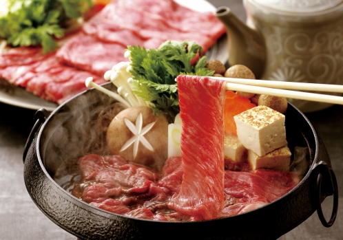 ［商品名］いづつ屋牛ロース・モモブレンドすき焼きセット-2